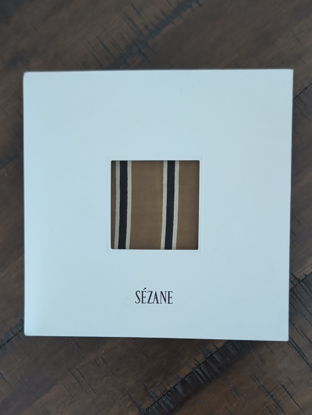 Sézane Limited Edition Striped Foulard Scarf – New in Box